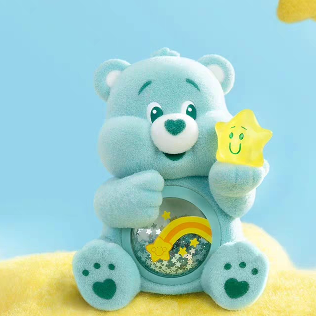 Carebears love bear colorful hug series female tide play figure