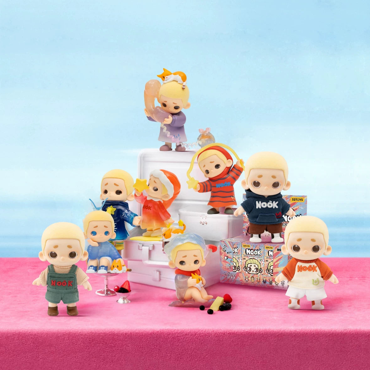 NOOK night is my little universe tide play figure tabletop ornament