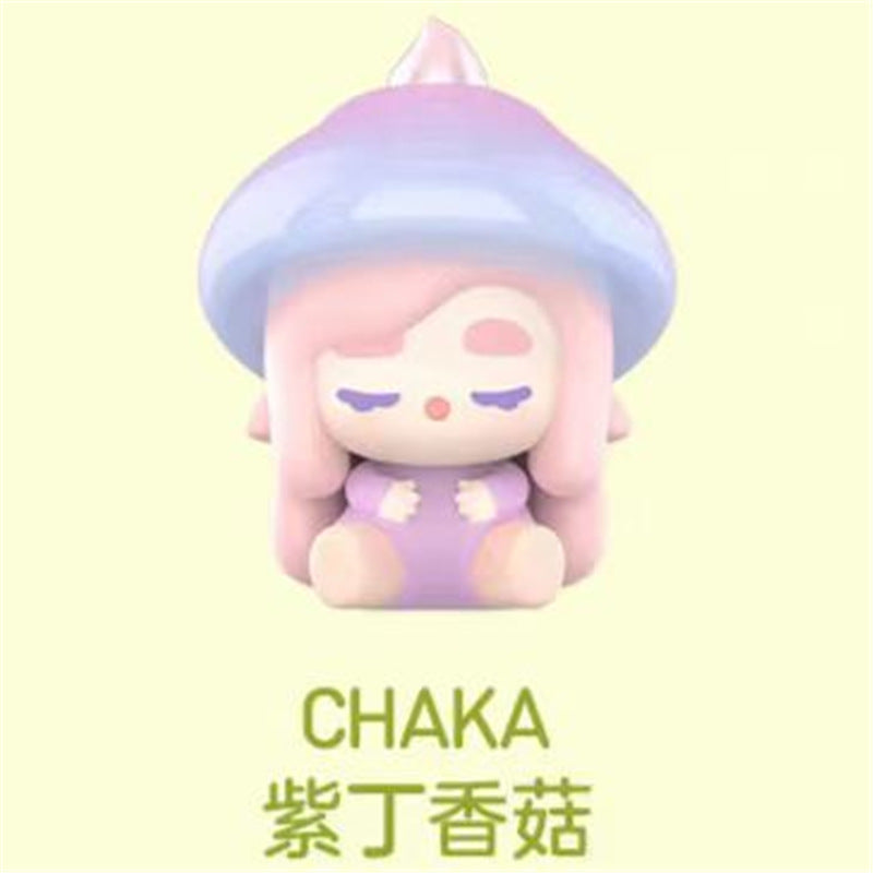 Genuine cute mushroom elf