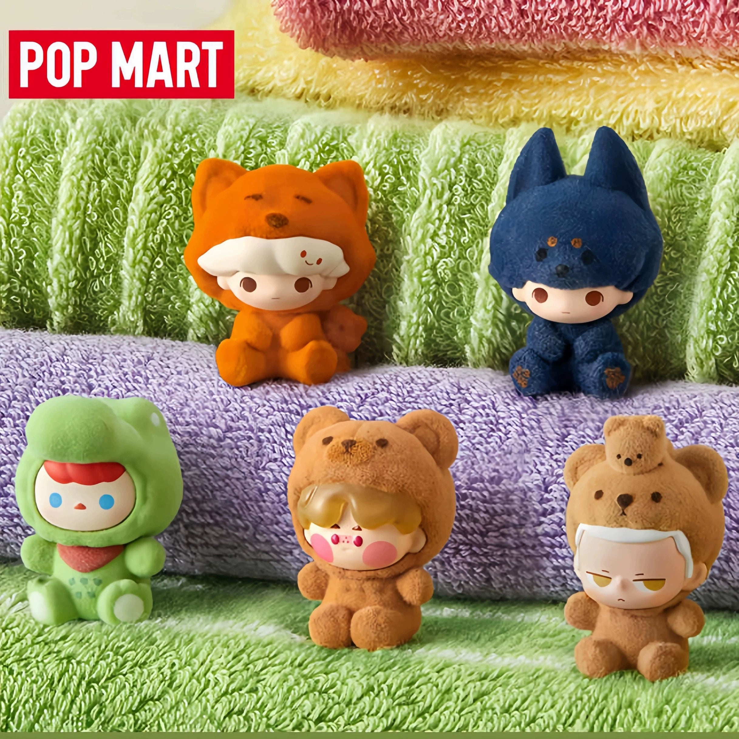 Flocking cute pajamas cross-dressing series