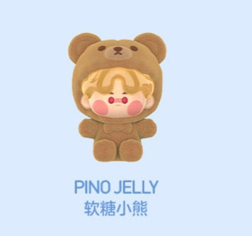 Flocking cute pajamas cross-dressing series