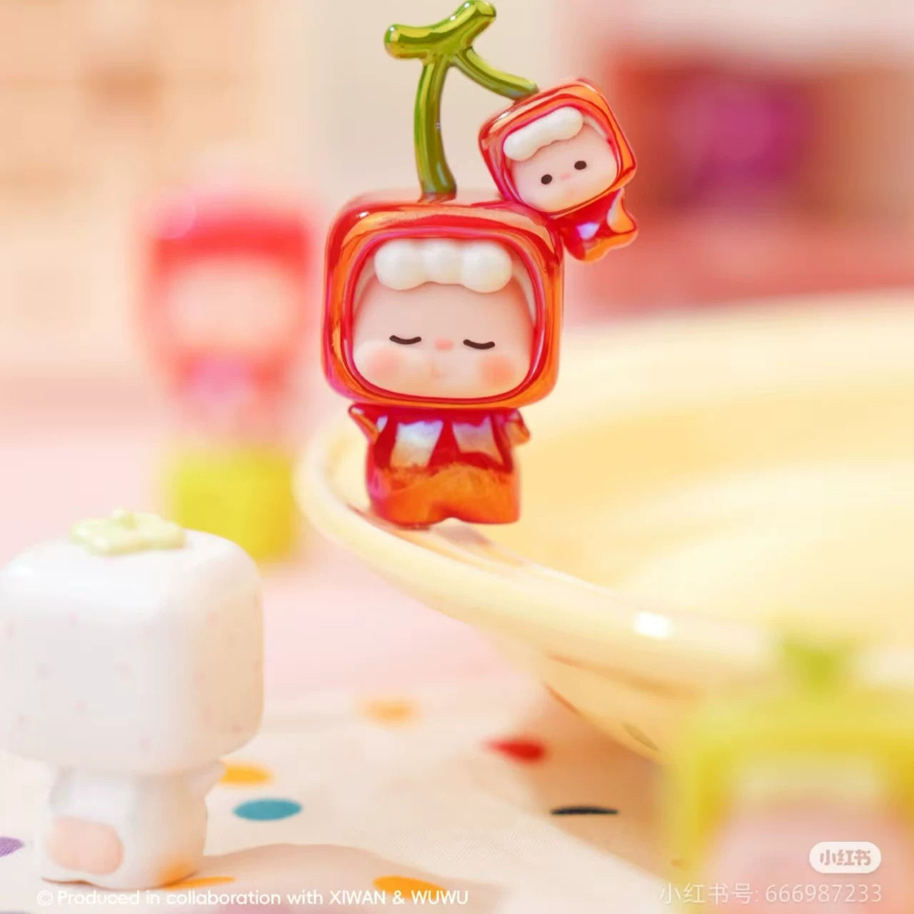 Wuwu fruit square series