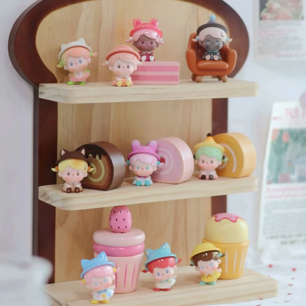 Mhaia Kindergarten Series Moe Grain Tide Play Figure Cute Ornament