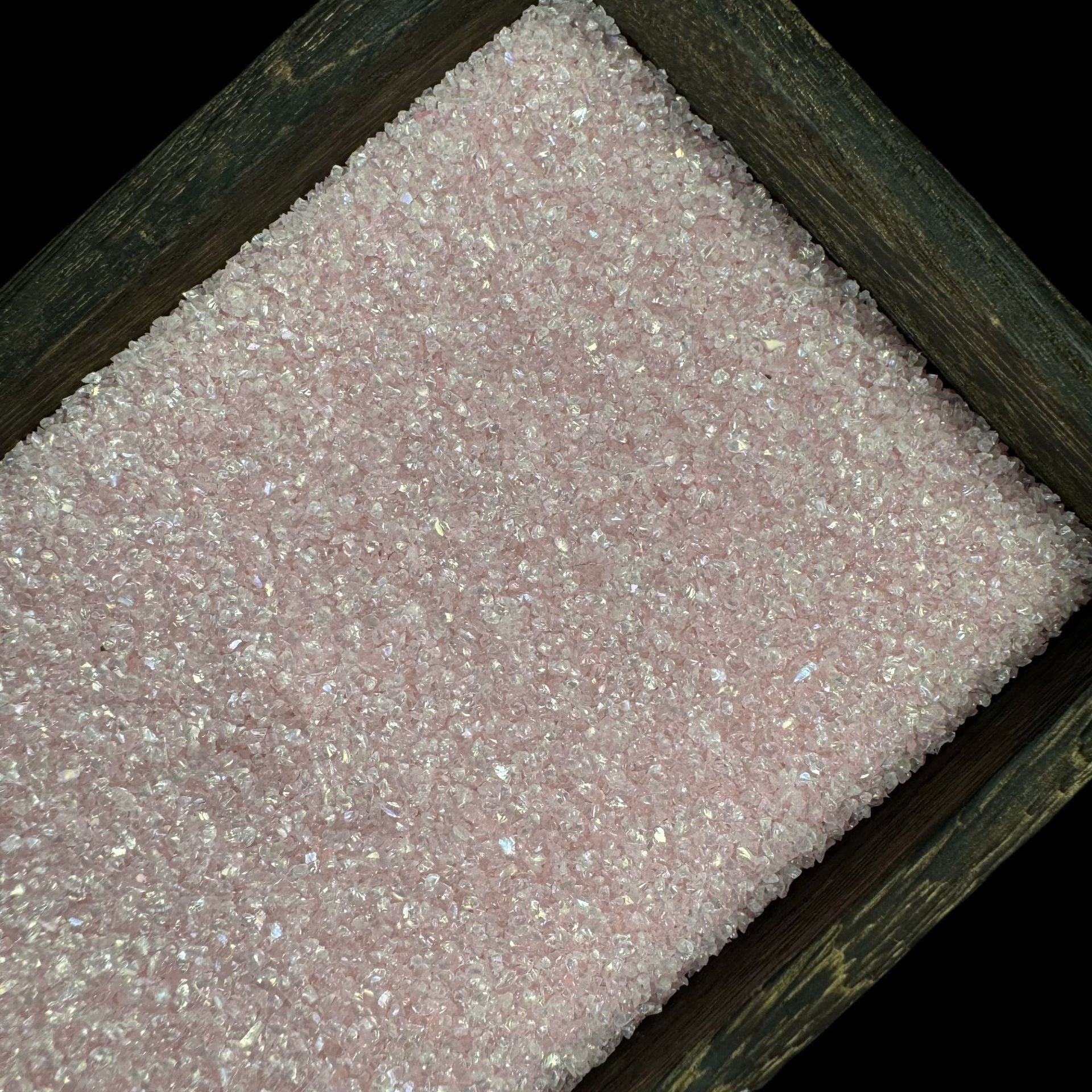 AB Symphony Gravel Transparent Crystal Diamond