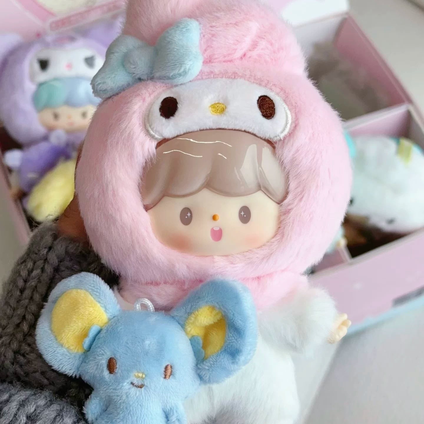 Zhuo Dawang Sanrio Family Friends Alliance Series Vinyl Plush Tide Play