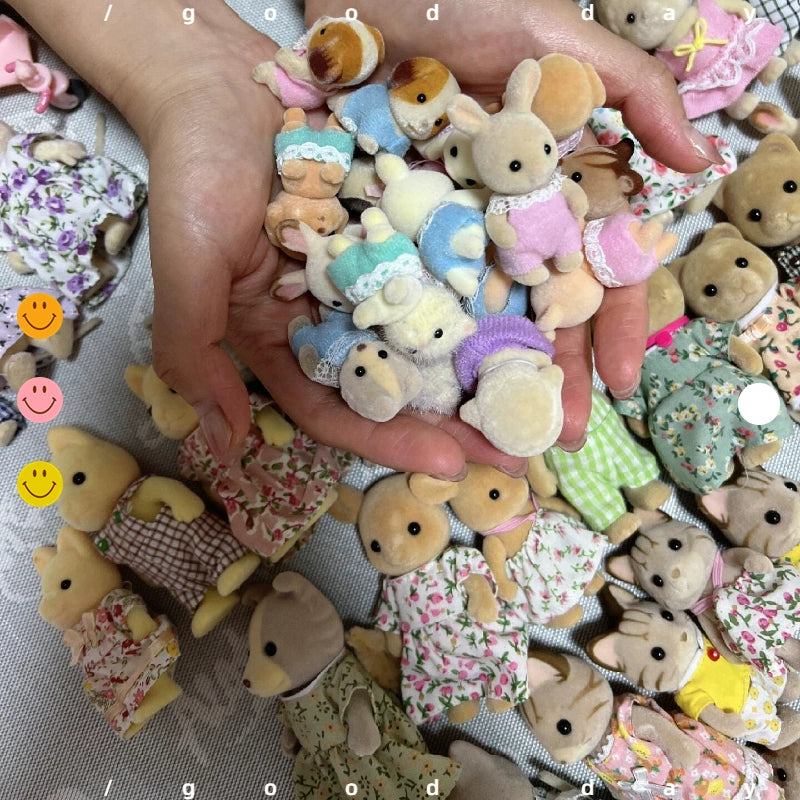 Sembe Children's Animal Family Doll Set