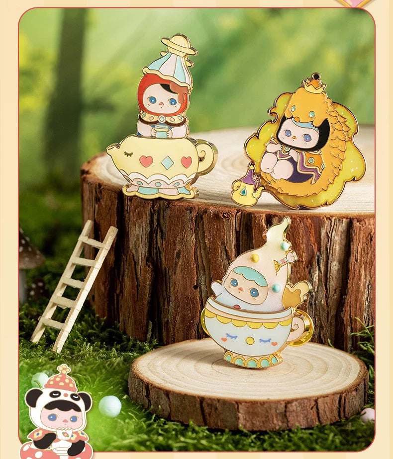 Animal Tea Party Series Badge