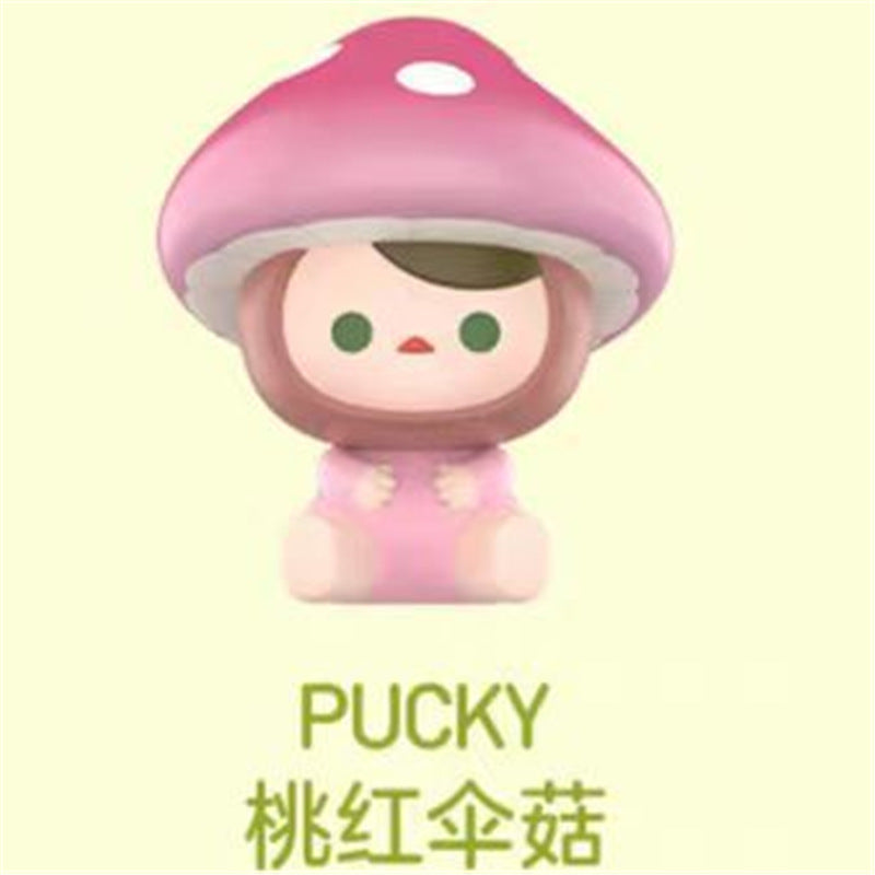 Genuine cute mushroom elf