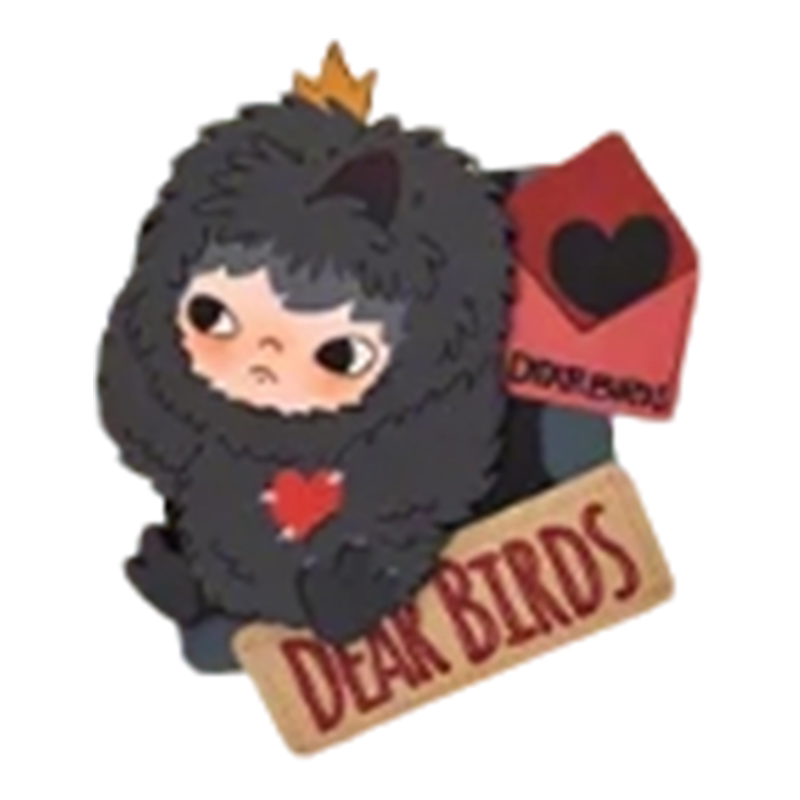 Dear Birds series refrigerator stickers home periphery gifts