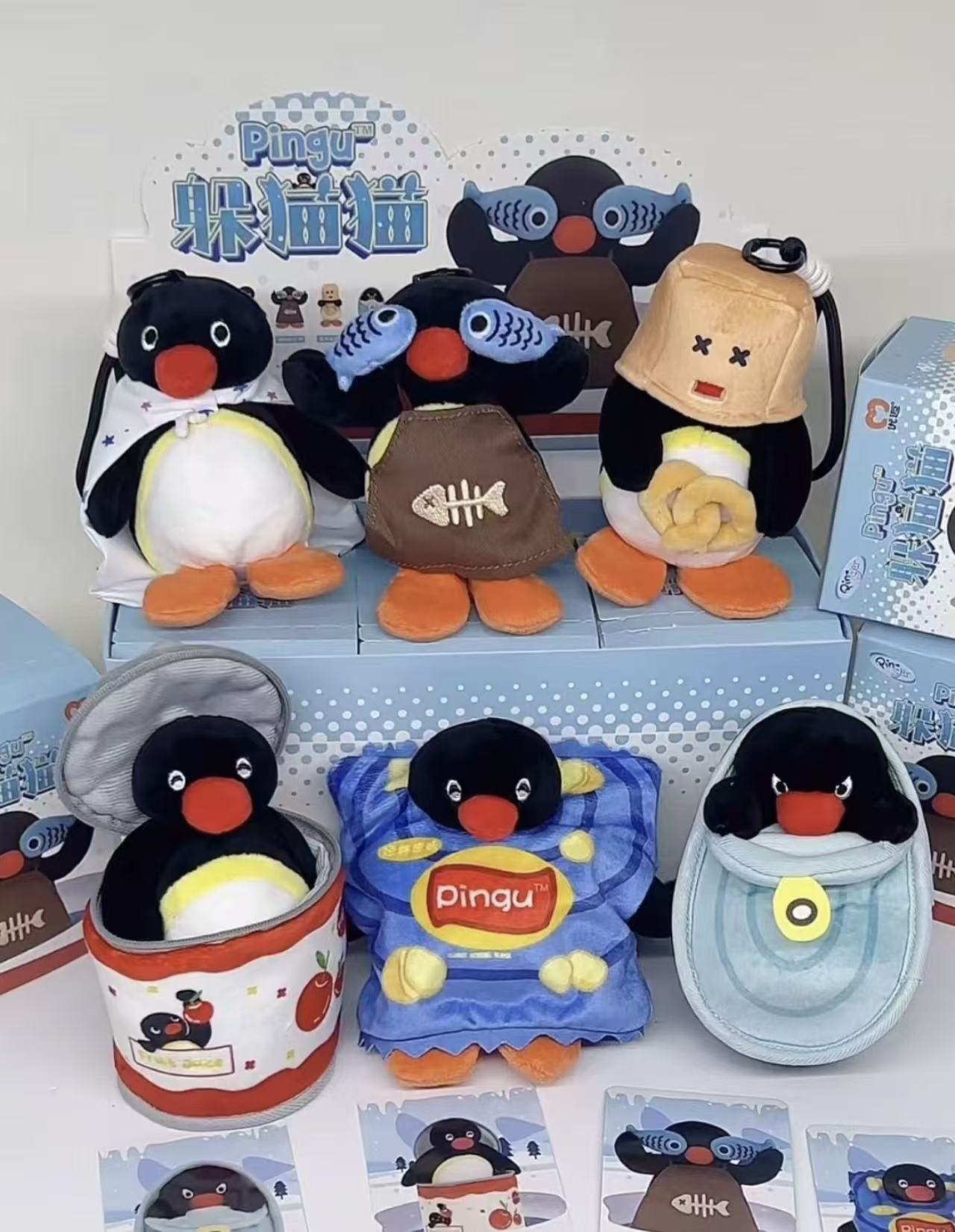 Pingu Hide and Seek Series Plush Blind Box