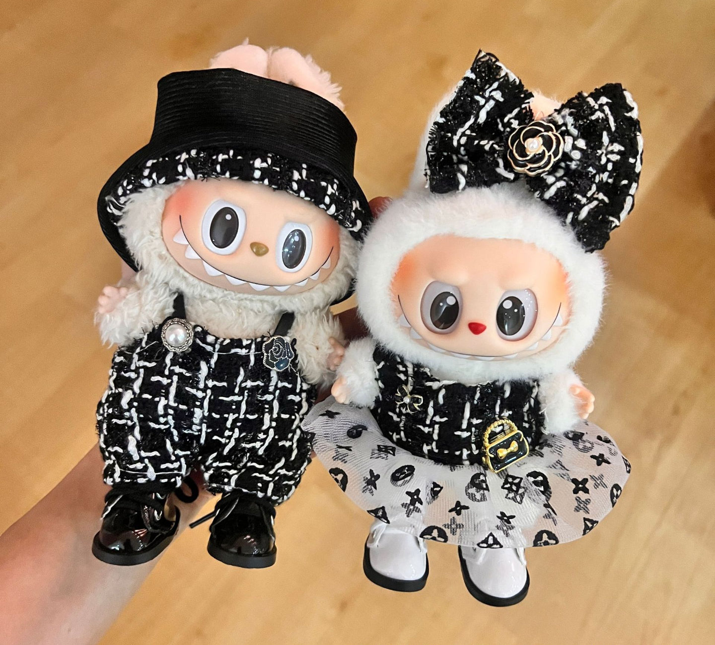 LABUBU lady small fragrant skirt series