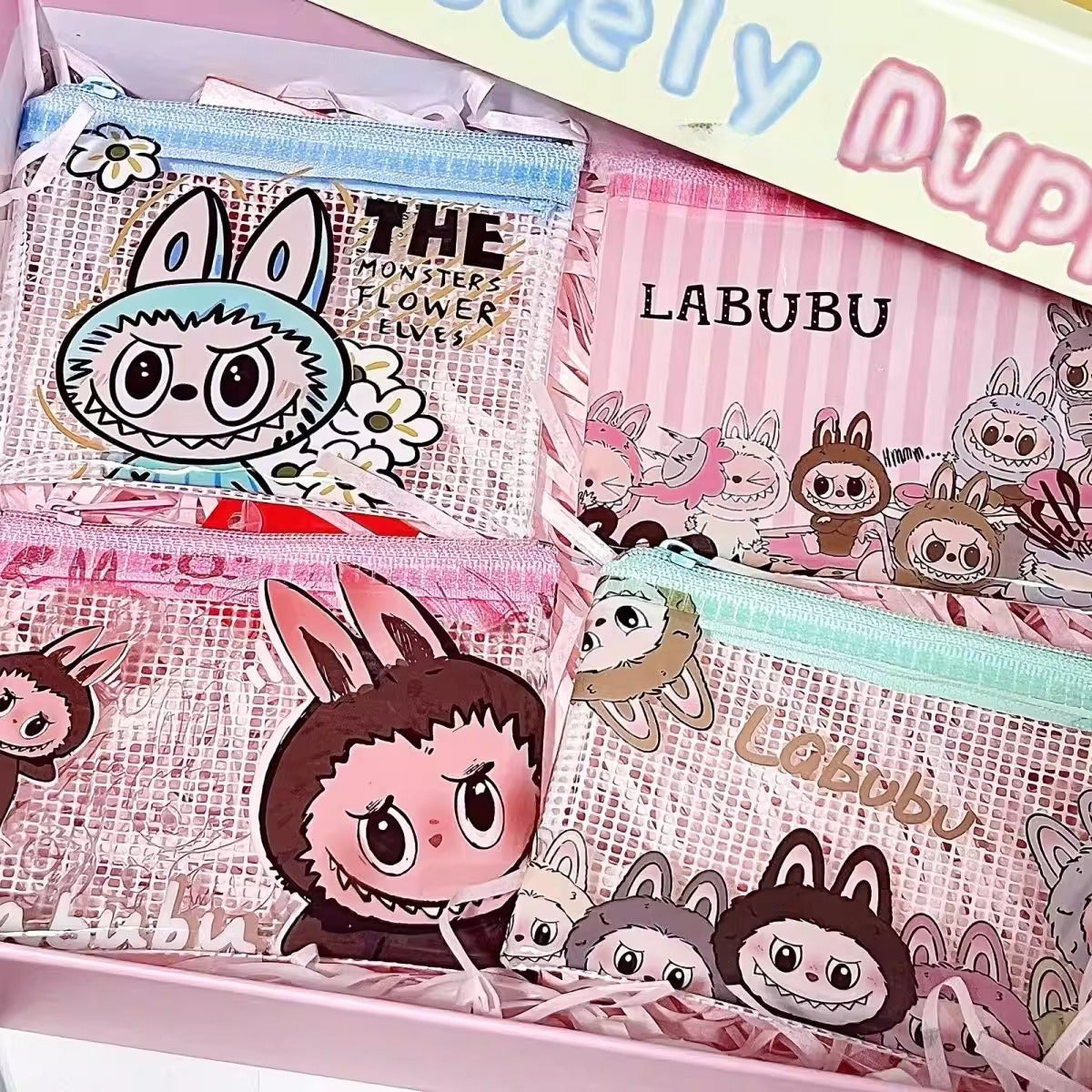 Labubu file bag