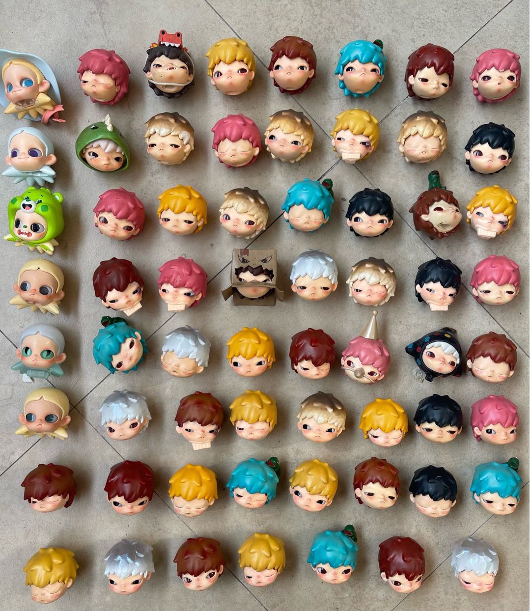 hirono head( with some defective part)