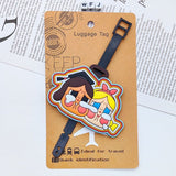 Cry baby luggage tag