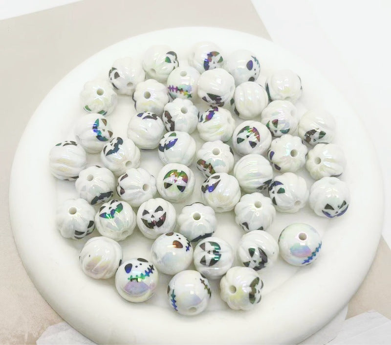 Acrylic Halloween beads DIY bead pen mobile phone chain keychain accessories