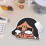 crybaby and hirono mouse pad