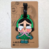 Cry baby luggage tag