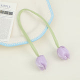 Fabric tulip bud