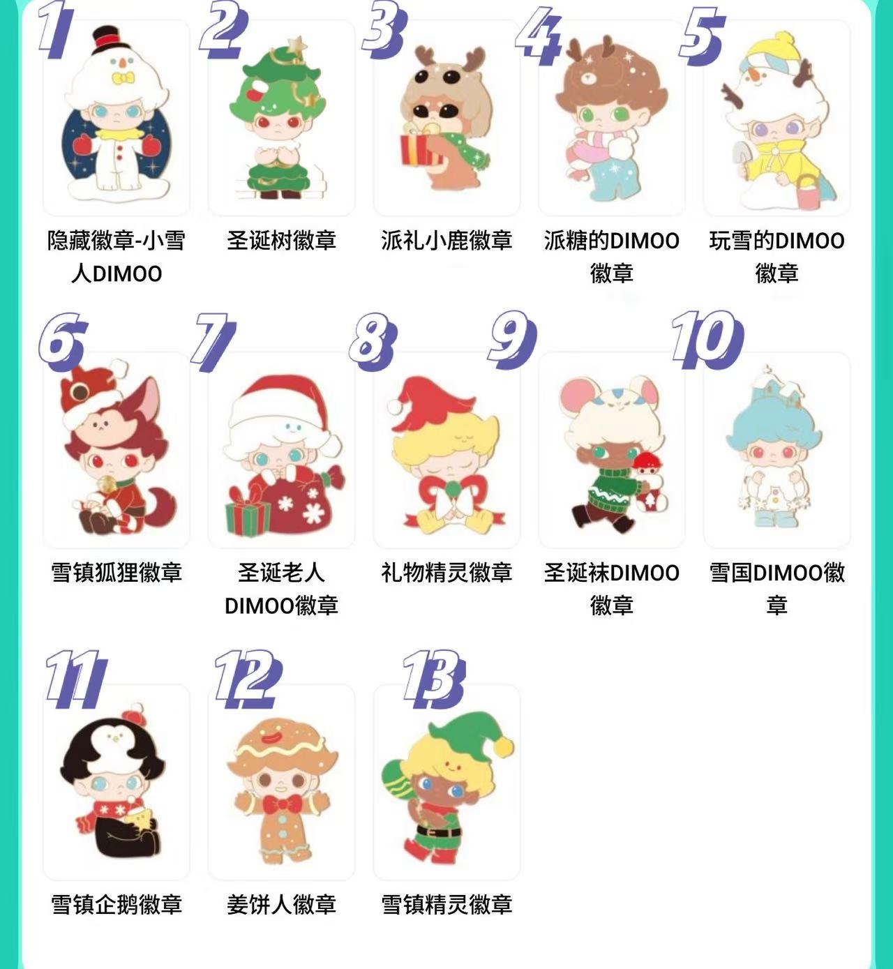 Christmas Series Badges