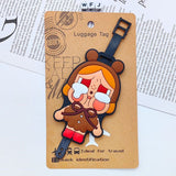 Cry baby luggage tag