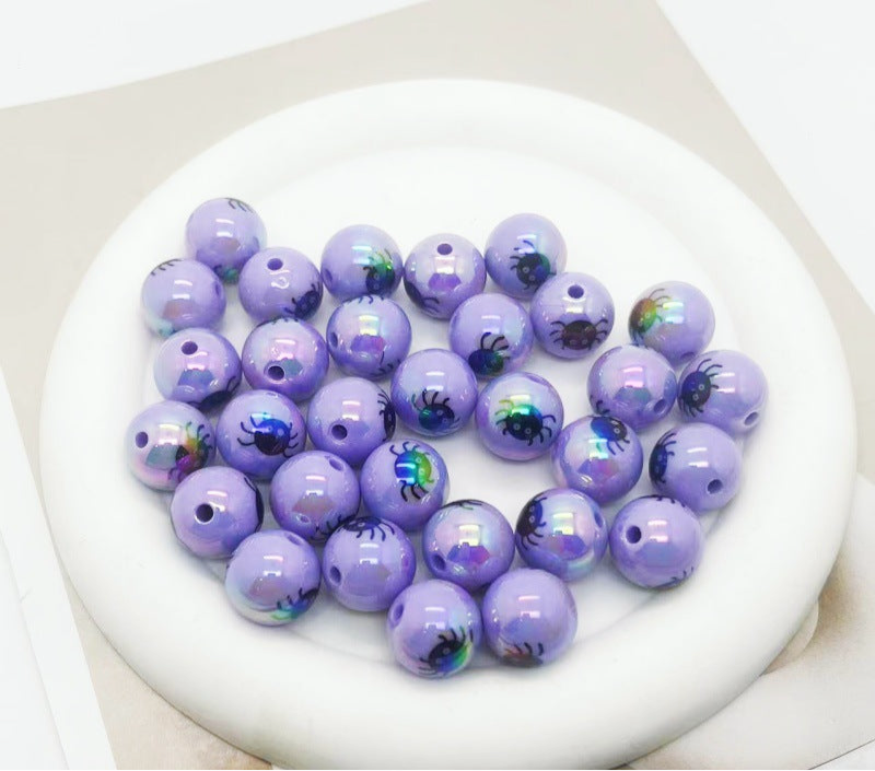 Acrylic Halloween beads DIY bead pen mobile phone chain keychain accessories