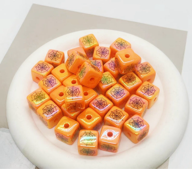 Acrylic Halloween beads DIY bead pen mobile phone chain keychain accessories