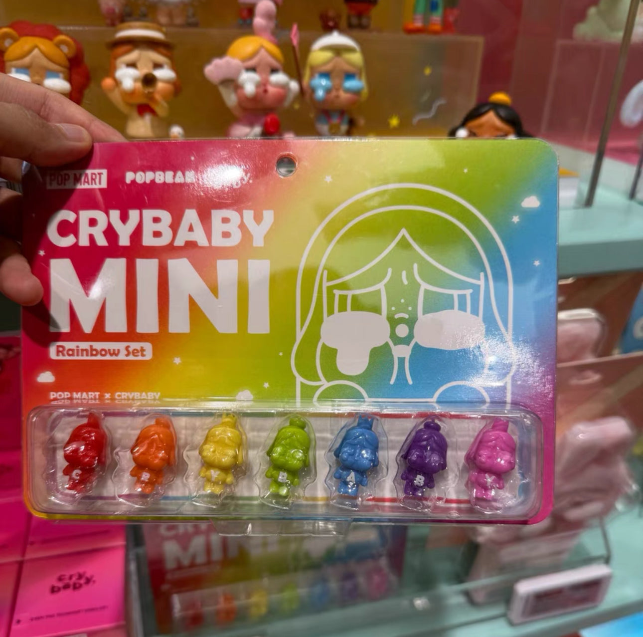 Letter 7pc one set crying baby💕💕💕