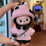 Fourth-generation rabub vinyl doll baby clothes set 4.0 heart password baby clothes cover