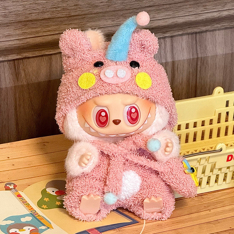 Only clothes are suitable for labubu sitting party baby clothes one two three generations labubu clothes set accessories periphery