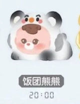 24-Hour sticker bear series