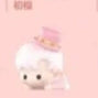 Bubble cute cherry blossom lying posture series