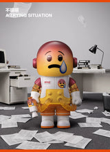 MOLLY100% × emoji ™ MEGA SPACE figure doll