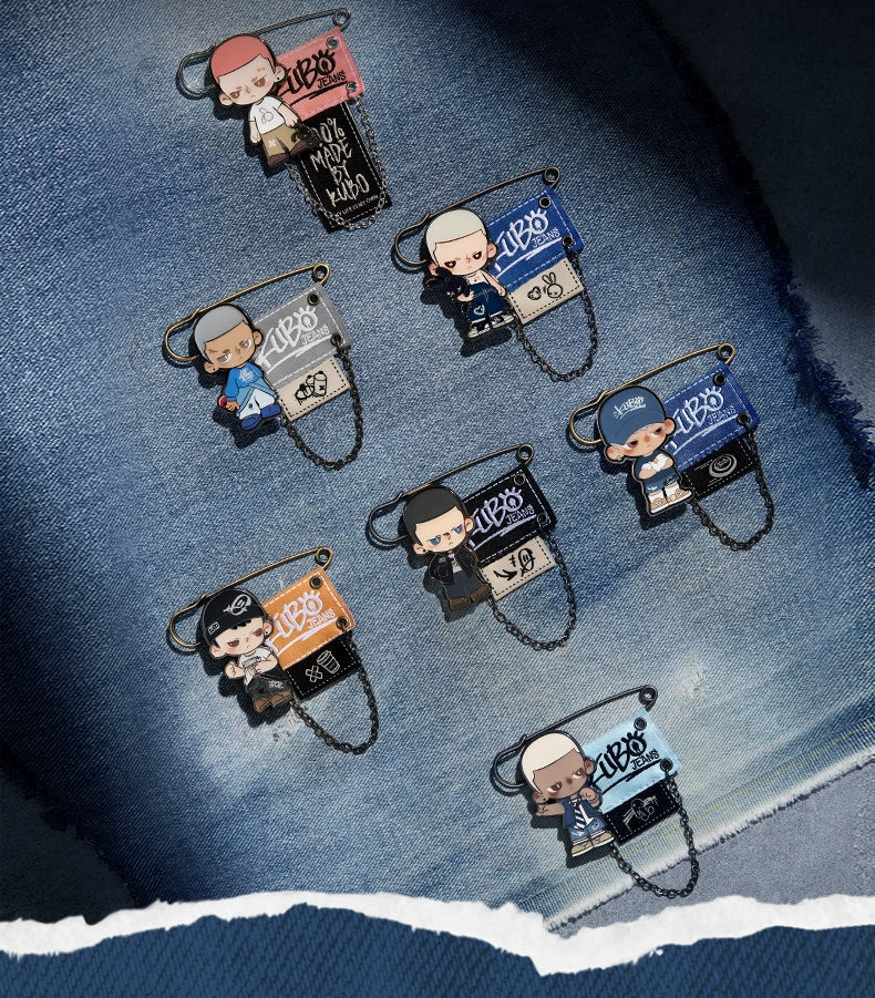 KUBO JEANS series badge blind box