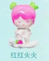 YOYO paint a good color head cute grain series right and right cute tide play tabletop ornament birthday gift figure