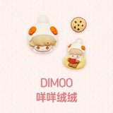 Plush Warm Huhu series decorative hole buckle