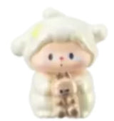 Lulu Dog's Baby Diary 3.0 Series Moe Grain Tide Play Figure