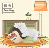 Gum monster hug series figure ornament
