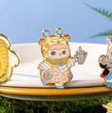 Animal Tea Party Series Badge