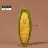 Plush doll doll simulation food pendant bag pendant vegetable food keychain