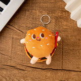 Plush doll doll simulation food pendant bag pendant vegetable food keychain