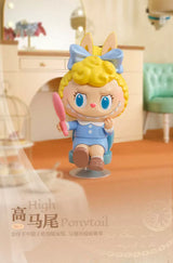 Labubu retro barber shop series trendy figure