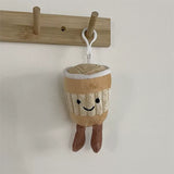 Plush doll doll simulation food pendant bag pendant vegetable food keychain