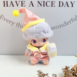 New Life Diary Series Baby Clothes Vinyl Plush Pendant Overalls