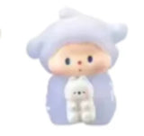 Lulu Dog's Baby Diary 3.0 Series Moe Grain Tide Play Figure