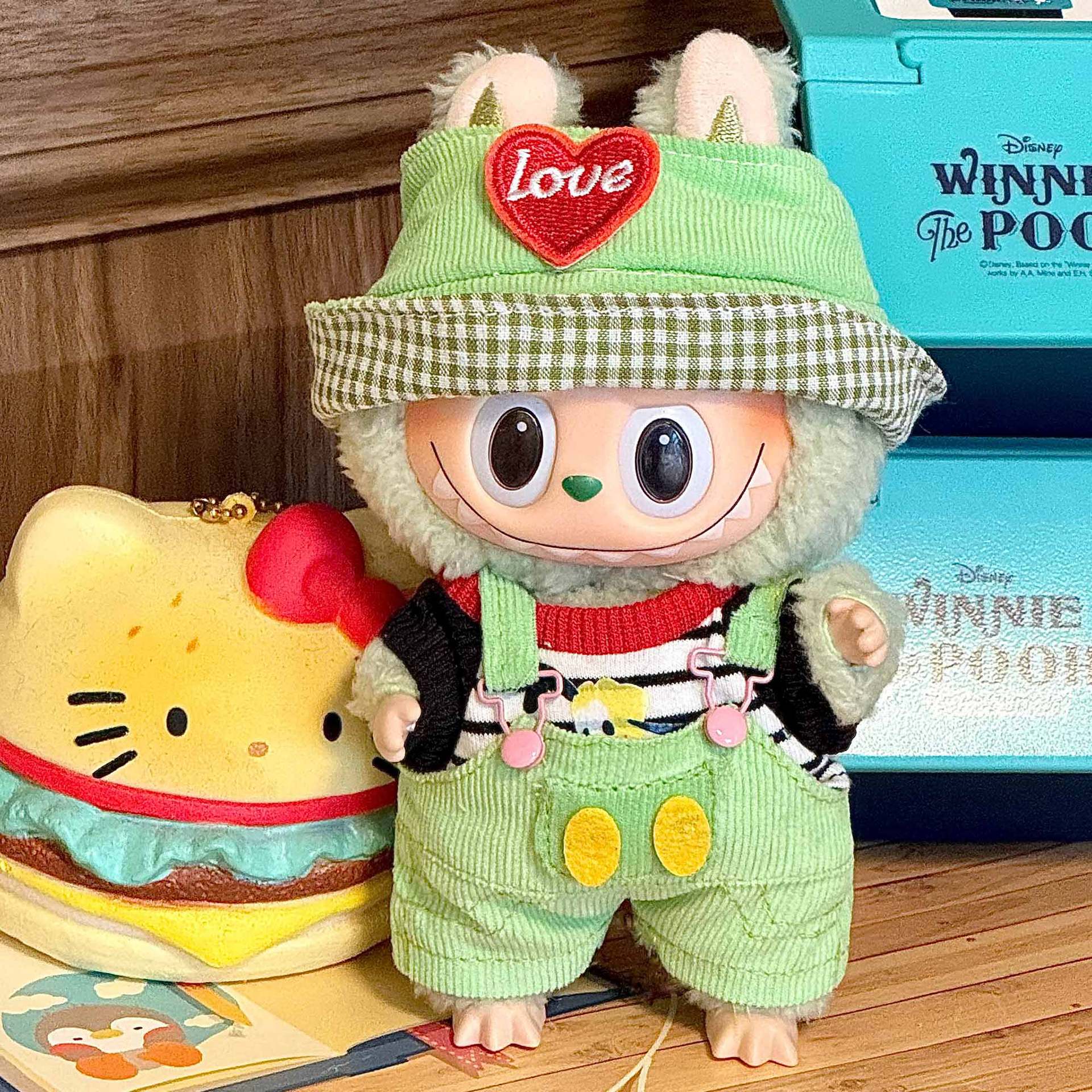 Only clothes are suitable for labubu sitting party baby clothes one two three generations labubu clothes set accessories periphery
