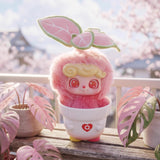 Qkid potted plant story series ornament tide play figure plush pendant