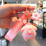 Cute Sakura Sanrio Keychain