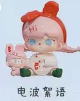 Tutu and Bear Time Glitch MINI Tide Play Figure Cute Doll