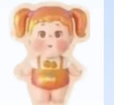 VALALA milk Va driving to the series cute grain tide play cute ornament