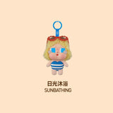 Crybaby vacation mode on vinyl plush pendant